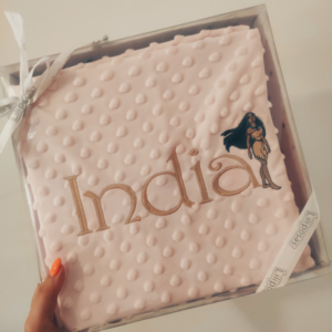 Manta infantil personalizada