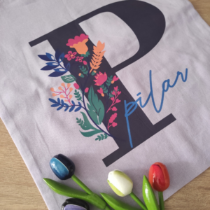 Bolsa de tela personalización ambas caras