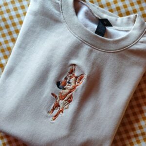 Sudaderas sin capucha premium bordada