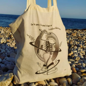 Bolsa de tela con ilustración